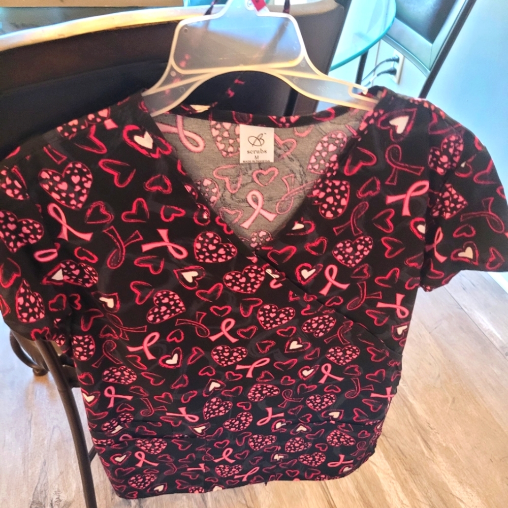 NEW Scrub Top. I have many more. Bundle and save.